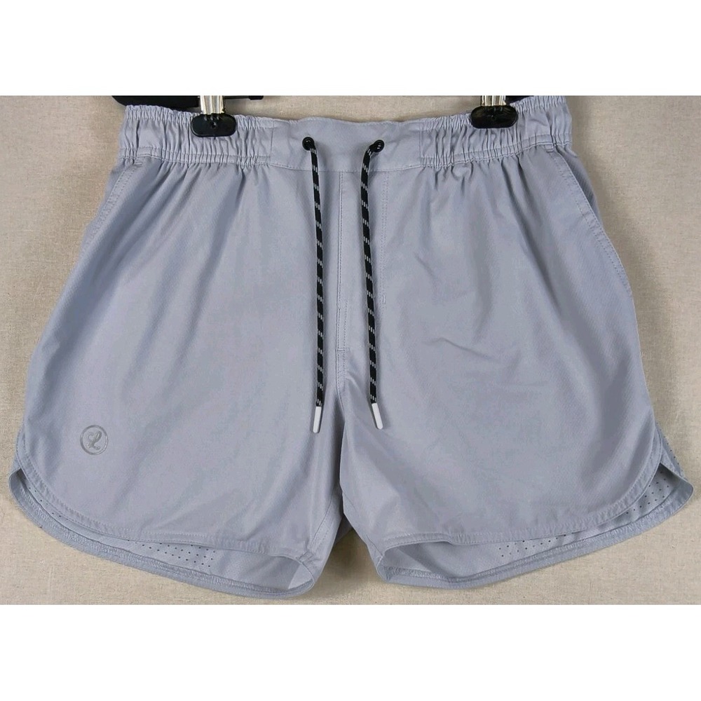 Legends Athletic Drawstring Shorts — Light Gray M